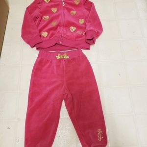 New: Juicy Couture Baby Tracksuit